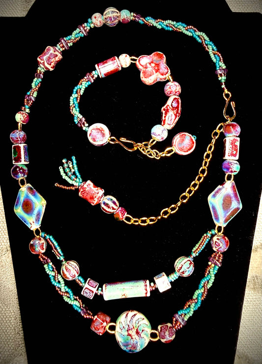 Ceramic Treasure bracelet