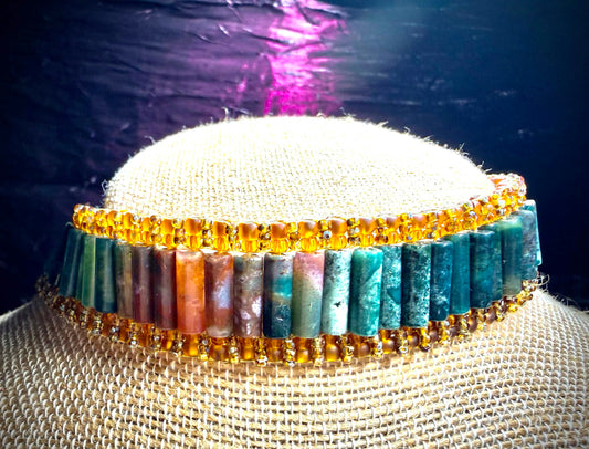 Indian Agate Choker